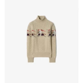 Suéter de lana de punto Aran EKD Suéter de lana de punto Aran EKD