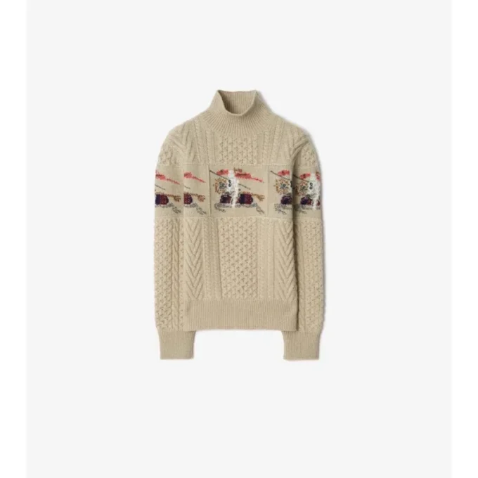 Suéter de lana de punto Aran EKD Suéter de lana de punto Aran EKD