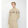 Suéter de lana de punto Aran EKD Suéter de lana de punto Aran EKD