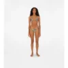 Top de bikini a cuadros Top de bikini a cuadros