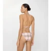 Top de bikini a cuadros Top de bikini a cuadros