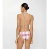 Top de bikini a cuadros Top de bikini a cuadros