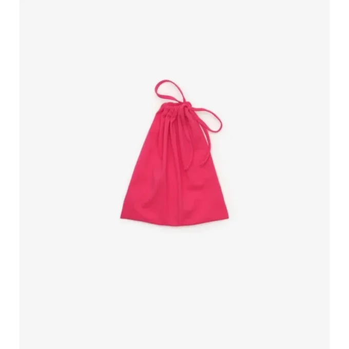 Top de bikini con ribete a cuadros