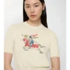 Top de lana EKD con punto de cruz
