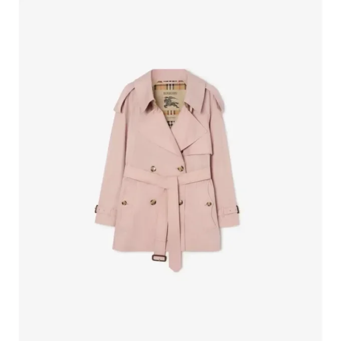 Tropical Gabardine Fitzrovia corta de Gabardine Trench Coat Tropical Gabardine Fitzrovia corta de Gabardine Trench Coat