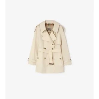 Tropical Gabardine Fitzrovia corta de Gabardine Trench Coat