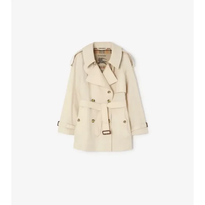 Tropical Gabardine Fitzrovia corta de Gabardine Trench Coat Tropical Gabardine Fitzrovia corta de Gabardine Trench Coat