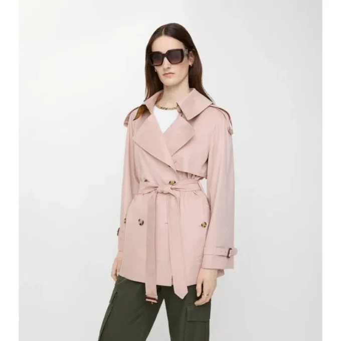 Tropical Gabardine Fitzrovia corta de Gabardine Trench Coat Tropical Gabardine Fitzrovia corta de Gabardine Trench Coat