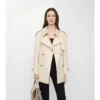 Tropical Gabardine Fitzrovia corta de Gabardine Trench Coat Tropical Gabardine Fitzrovia corta de Gabardine Trench Coat