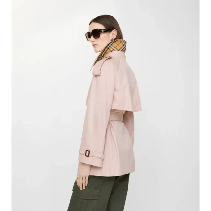 Tropical Gabardine Fitzrovia corta de Gabardine Trench Coat Tropical Gabardine Fitzrovia corta de Gabardine Trench Coat