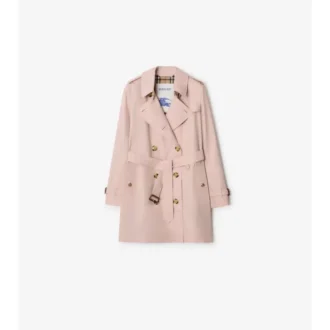 Tropical Gabardine Kensington corta de Gabardine Trench Coat