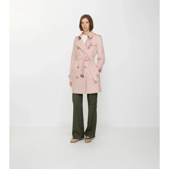 Tropical Gabardine Kensington corta de Gabardine Trench Coat Tropical Gabardine Kensington corta de Gabardine Trench Coat