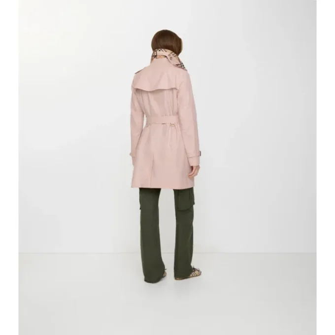 Tropical Gabardine Kensington corta de Gabardine Trench Coat Tropical Gabardine Kensington corta de Gabardine Trench Coat