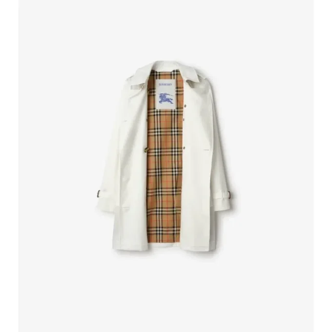 Tropical Gabardine Kensington corta de Gabardine Trench Coat Tropical Gabardine Kensington corta de Gabardine Trench Coat