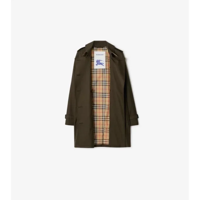 Tropical Gabardine Kensington corta de Gabardine Trench Coat Tropical Gabardine Kensington corta de Gabardine Trench Coat