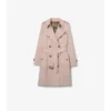 Tropical Gabardine Kensington Trench Coat de gabardina de largo medio
