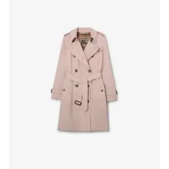 Tropical Gabardine Kensington Trench Coat de gabardina de largo medio