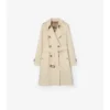 Tropical Gabardine Kensington Trench Coat de gabardina de largo medio