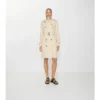 Tropical Gabardine Kensington Trench Coat de gabardina de largo medio