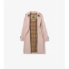 Tropical Gabardine Kensington Trench Coat de gabardina de largo medio