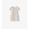Vestido de algodón con estampado de paraguas