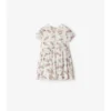 Vestido de algodón con estampado de paraguas