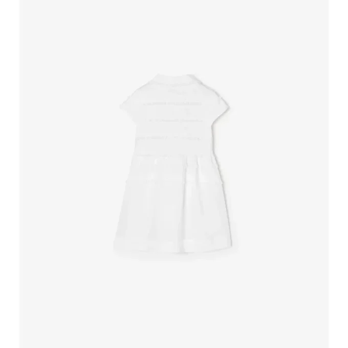 Vestido de camisa de popelín de algodón
