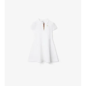 Vestido polo de algodón Vestido polo de algodón