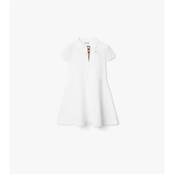 Vestido polo de algodón Vestido polo de algodón