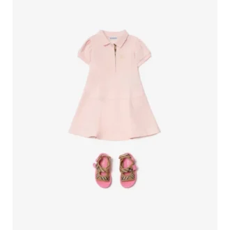 Vestido polo de algodón