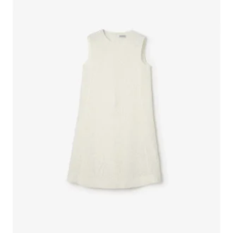 Vestido recto de encaje con estampado de cachemira Vestido recto de encaje con estampado de cachemira