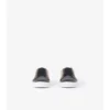 Zapatillas con estampado de cuadros y piel Zapatillas con estampado de cuadros y piel