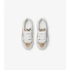 Zapatillas de algodón y cuero con estampado de cuadros Zapatillas de algodón y cuero con estampado de cuadros
