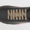 Zapatillas de cuero con detalle de rayas Zapatillas de cuero con detalle de rayas