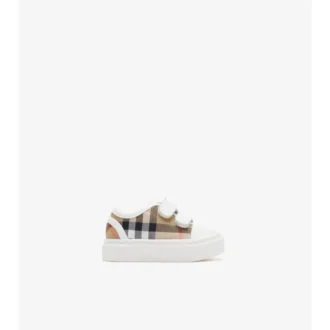 Zapatillas de lona con estampado de cuadros Zapatillas de lona con estampado de cuadros