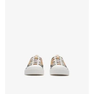 Zapatillas de lona con estampado de cuadros Zapatillas de lona con estampado de cuadros