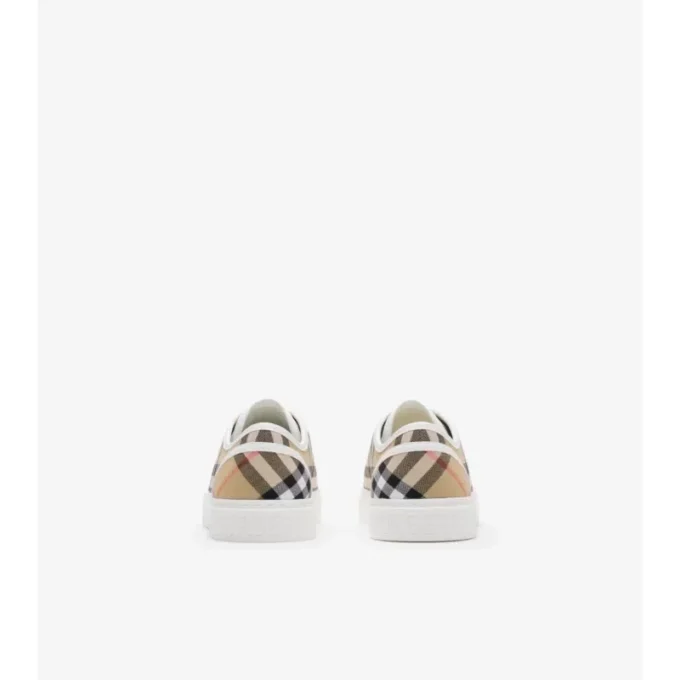 Zapatillas de lona con estampado de cuadros