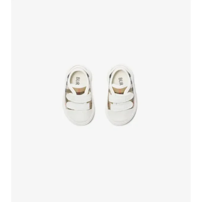 Zapatillas de lona con estampado de cuadros