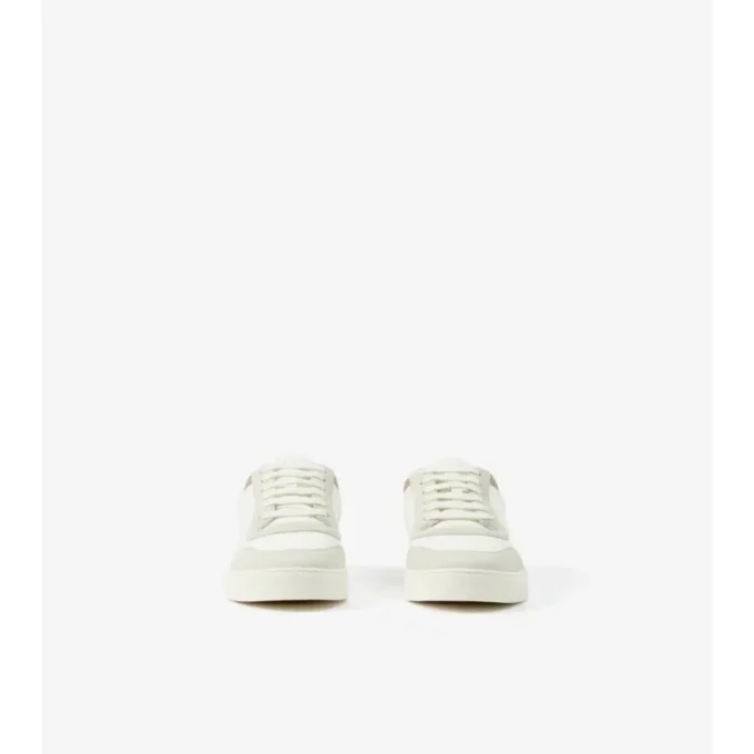 Zapatillas de piel, ante y estampado de cuadros Zapatillas de piel, ante y estampado de cuadros