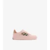 Zapatillas de piel y estampado de cuadros Zapatillas de piel y estampado de cuadros