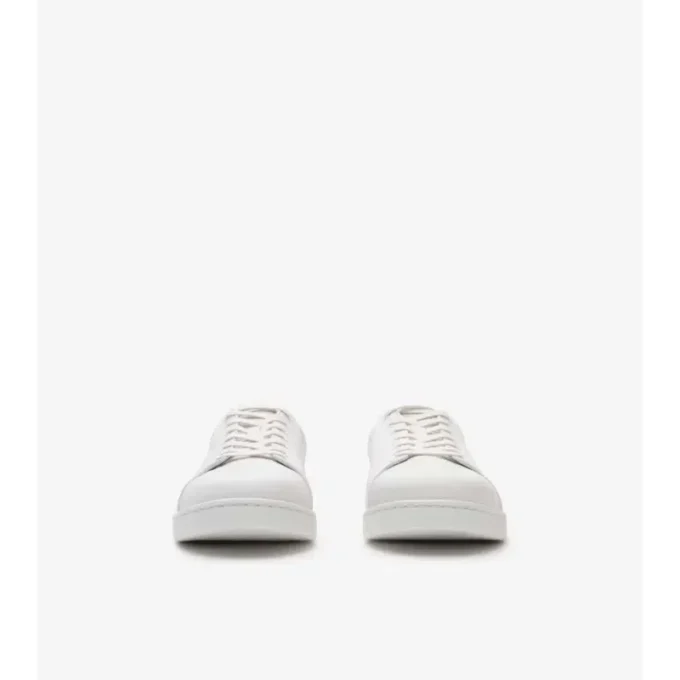 Zapatillas Set de piel con estampado de cuadros en relieve Zapatillas Set de piel con estampado de cuadros en relieve