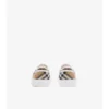 Zapatillas sin cordones de algodón con estampado de cuadros Zapatillas sin cordones de algodón con estampado de cuadros
