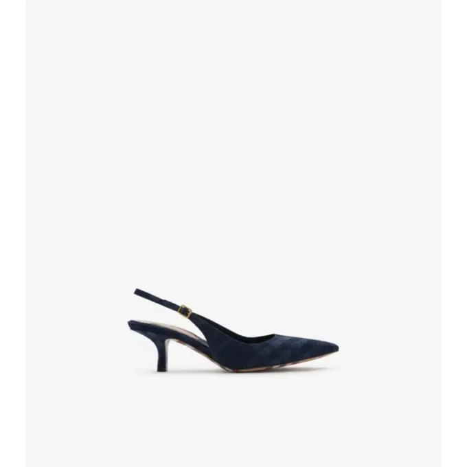 Zapatos de salón con talón abierto Check Dame Zapatos de salón con talón abierto Check Dame