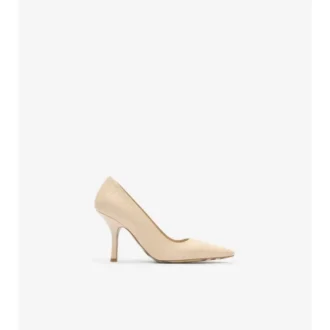 Zapatos de salón de tacón alto Dame de piel con estampado de cuadros