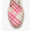 Zapatos de salón tipo alpargata Mews con estampado de cuadros Zapatos de salón tipo alpargata Mews con estampado de cuadros