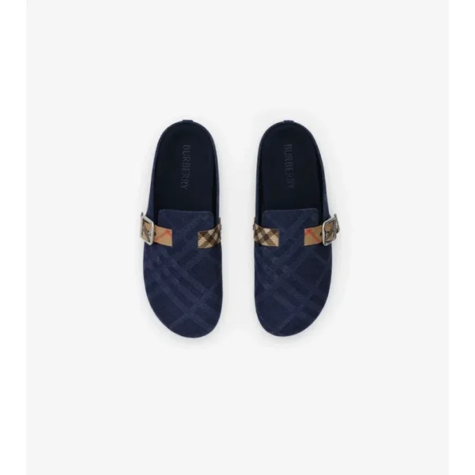 Zuecos Urchin de Denim a cuadros Zuecos Urchin de Denim a cuadros