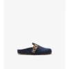 Zuecos Urchin de Denim con estampado de cuadros