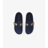 Zuecos Urchin de Denim con estampado de cuadros